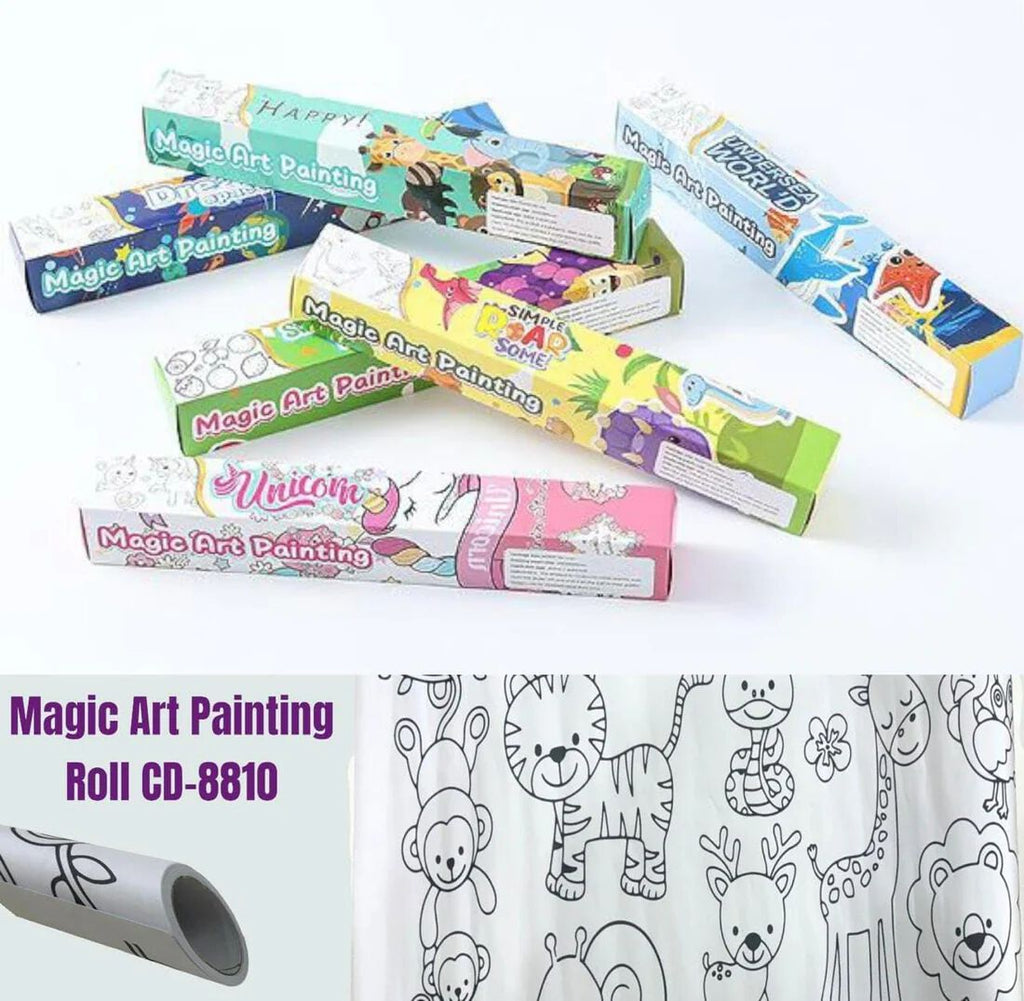 Magic Art Painting Roll for Creative Projects Painting Drawing