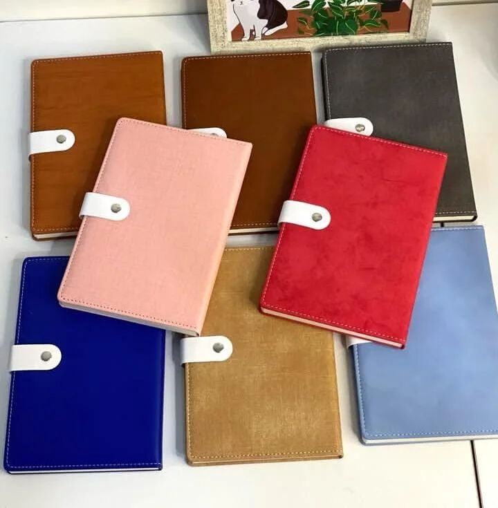 Leather Journal Organizer Planner Writing Notebook {Multicolor}