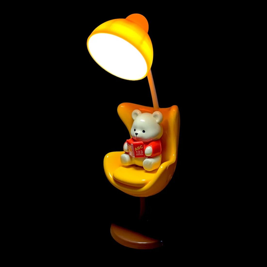 Mini Cartoon Teddy Lamp with 3 Level Dim Lights