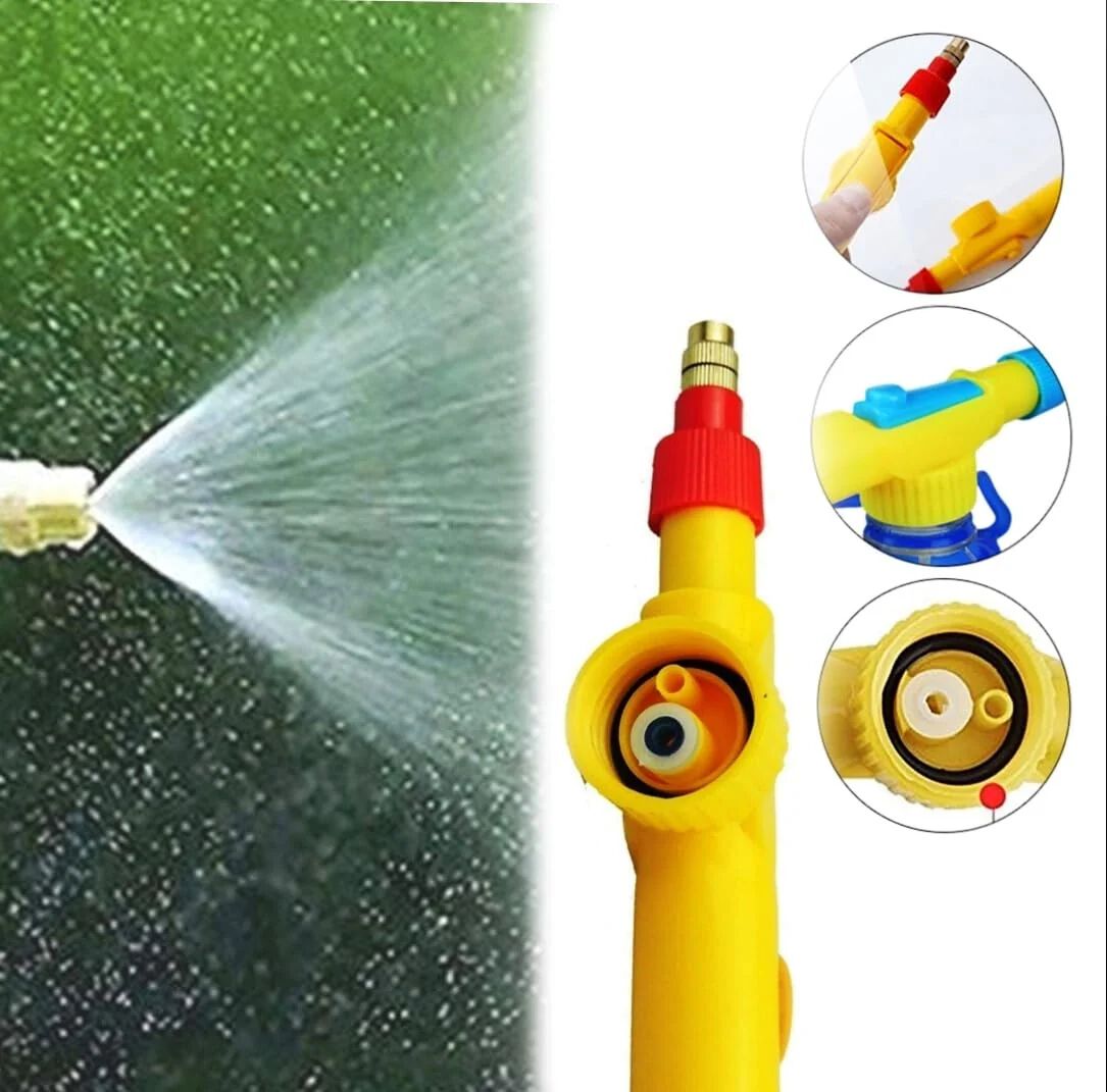 Adjustable High Pressure Garden Pump Bottle Spray Gun