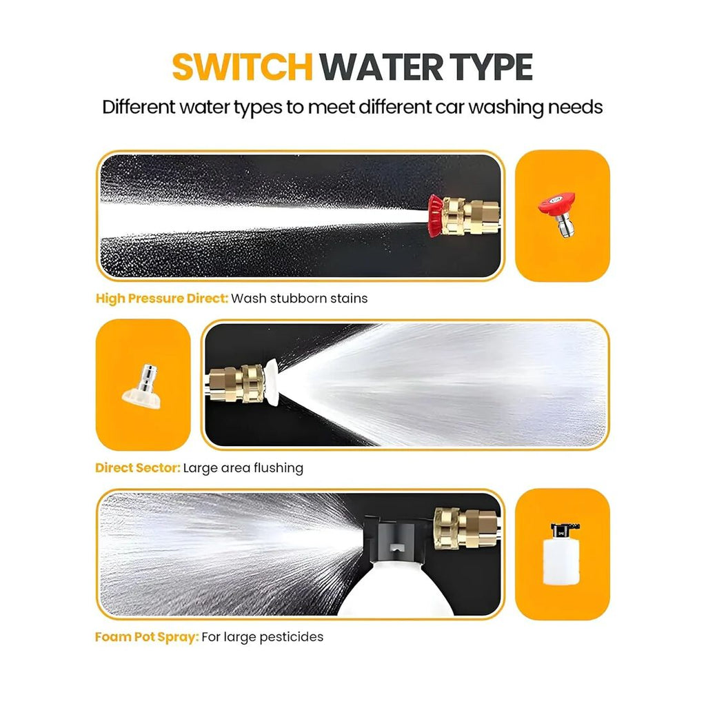 Wireless High Pressure Car Washer& Car Cleaning 48v Rechargeable Electric Pressure Washer Gun Machine Tool for Car & dual battery