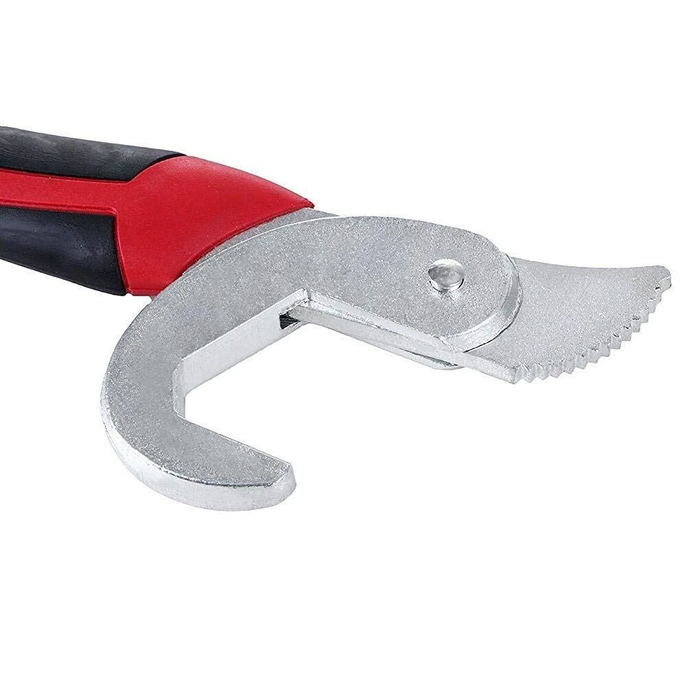 Multi-Function Universal Quick Snap N Grip Adjustable Wrench Spanner Set (2 Pieces)