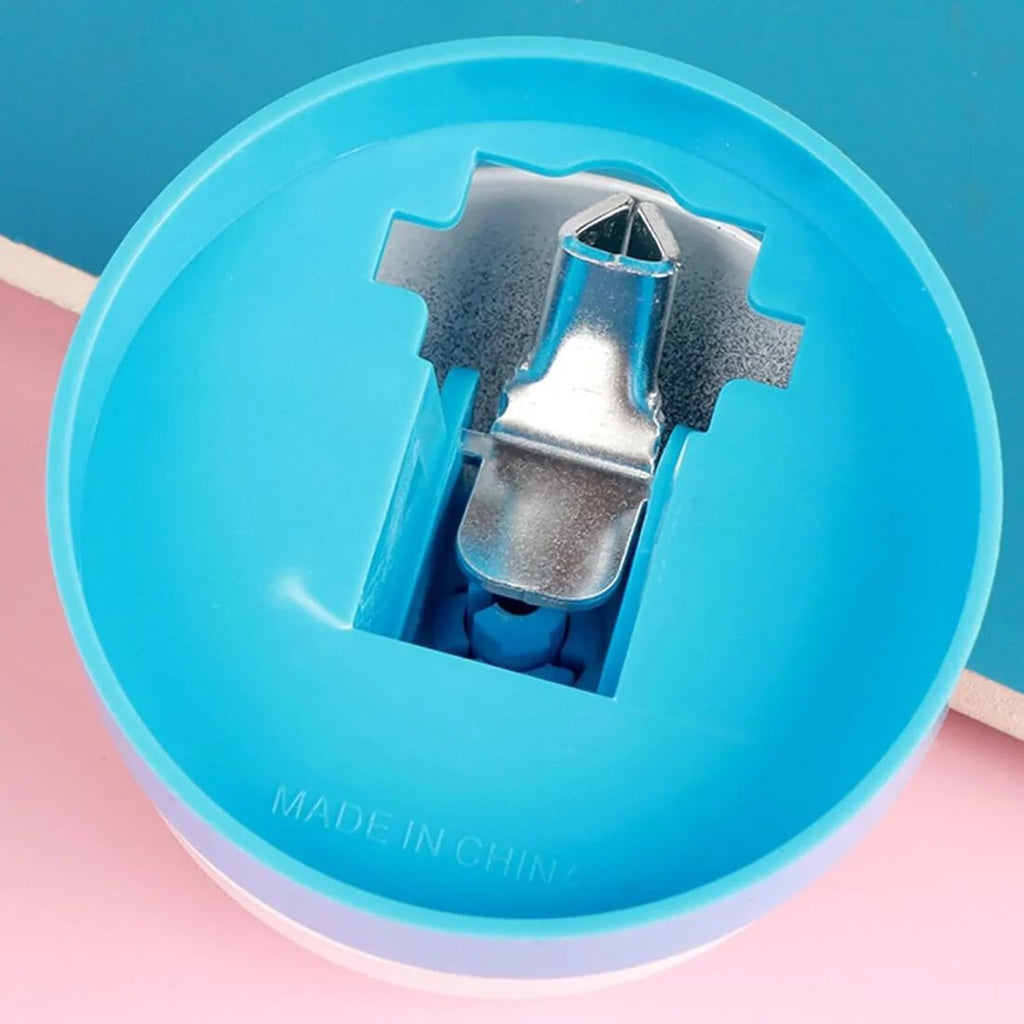 Ring Bell Service Bell for Restaurant, Hotel, Desk, Blue and White Colour, Table Counter Bell