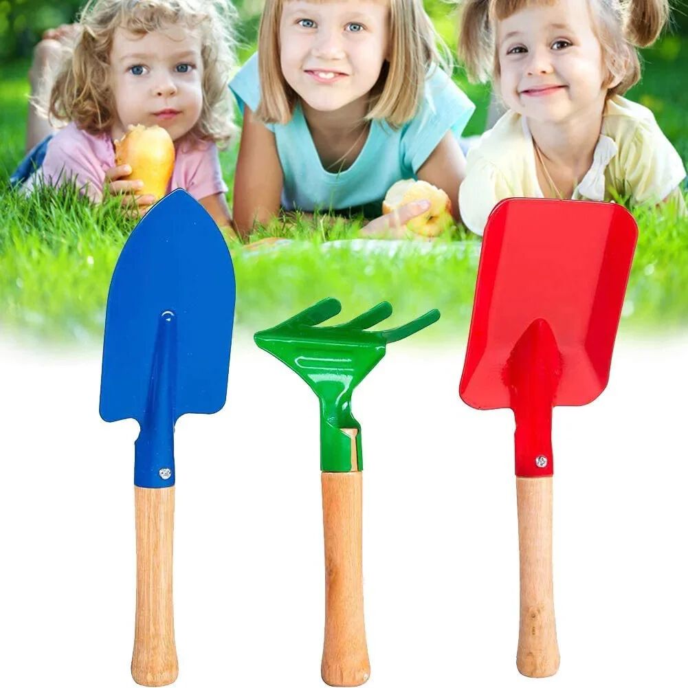 TREE Kids Gardening Tools Kit – Garden Tools for Home Gardening Set for Kids