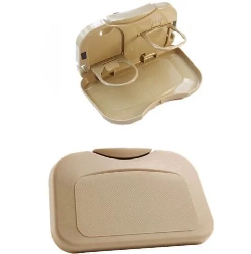 Folding Car Auto Back Seat Table Drink Food Cup Tray Holder Stand Desk