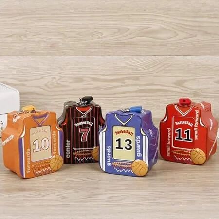 Sports Theme Metal Money Bank with Lock and Key