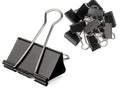 ( 6 box ) 25 mm Binder clips (72 clips)