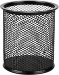 Round Mesh Metal Pen Stand, Pencil Stand, Table Desk, Pen Holder