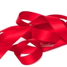 ( 10 pcs ) 1/2 inch Red Satten Ribbon