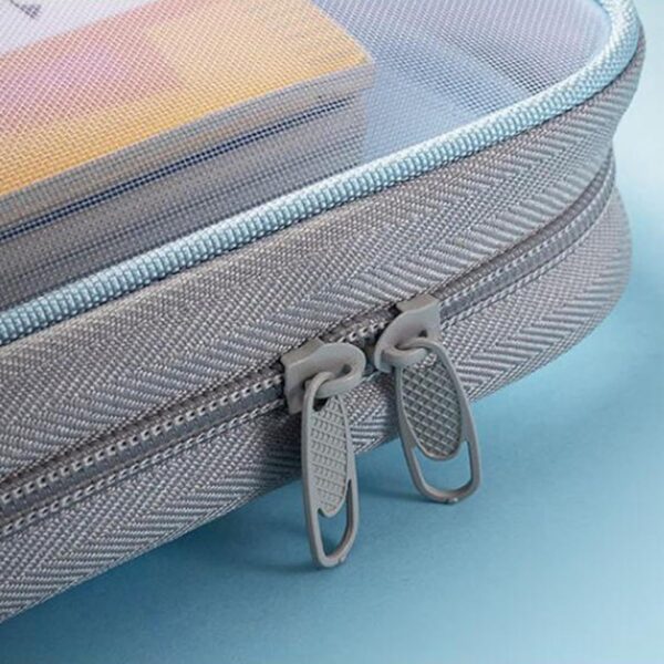 Document Bag Mesh Zipper Pouch Zipper File Bags {Multicolor}