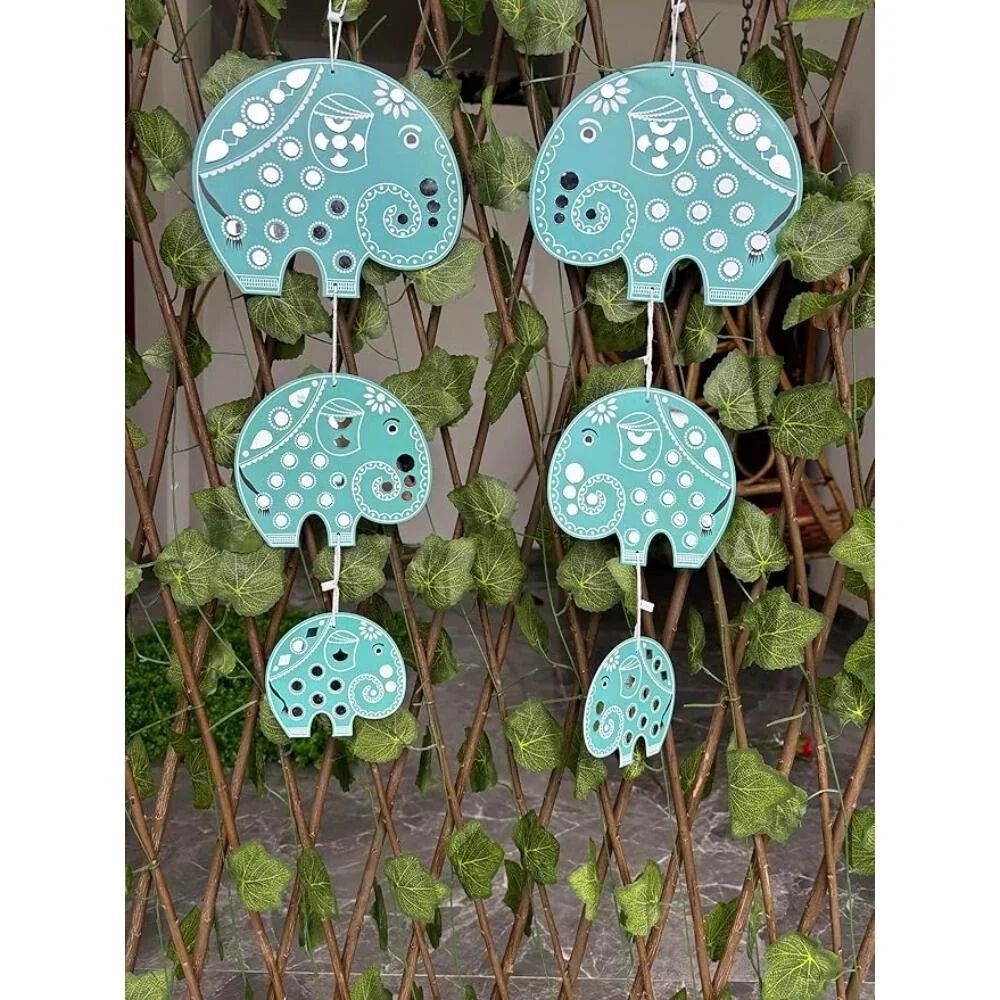 {Pack of 6} Elephant Wall Handing for Decoration