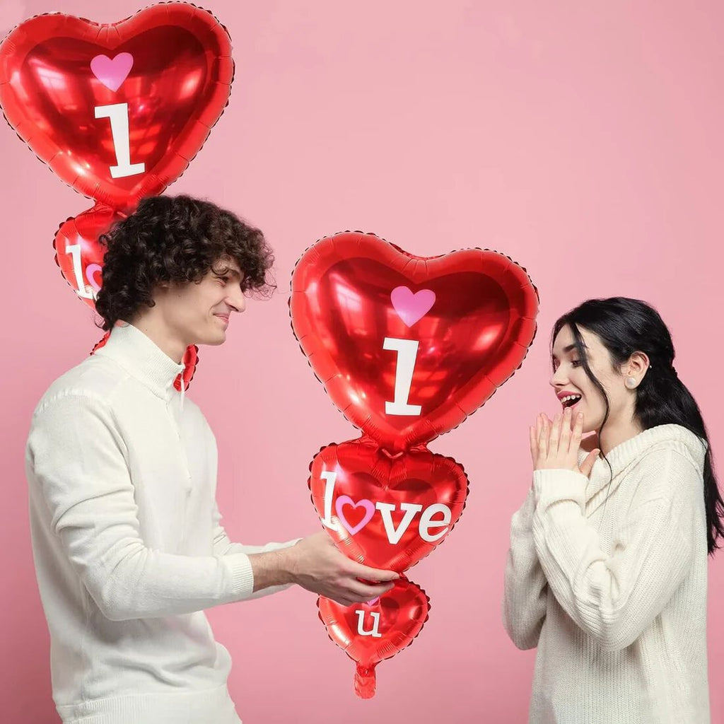 I Love You Foil Balloons 32 inch