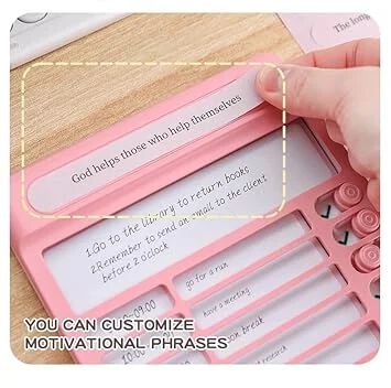 Habit Tracker Daily Planner Board for Kids & Adults