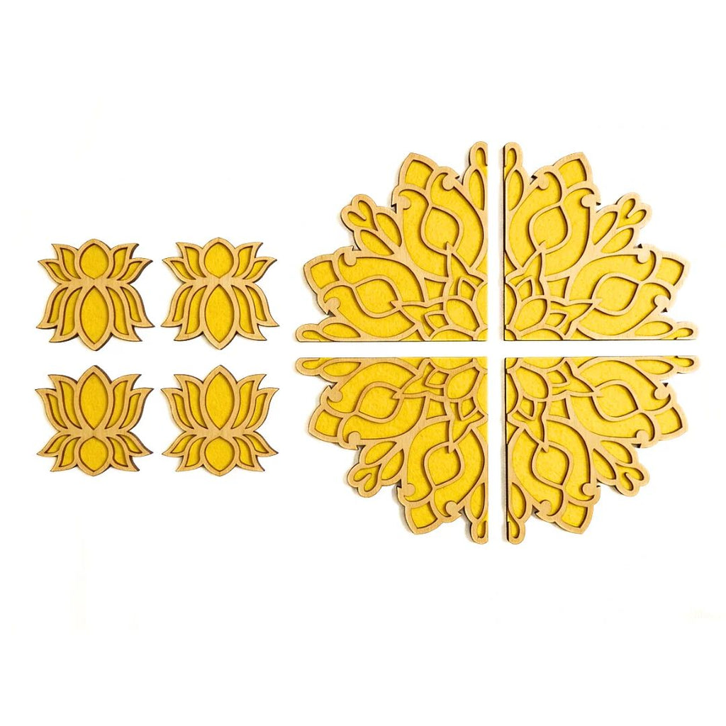 Wooden Rangoli Stencil/Cut-out| Festival