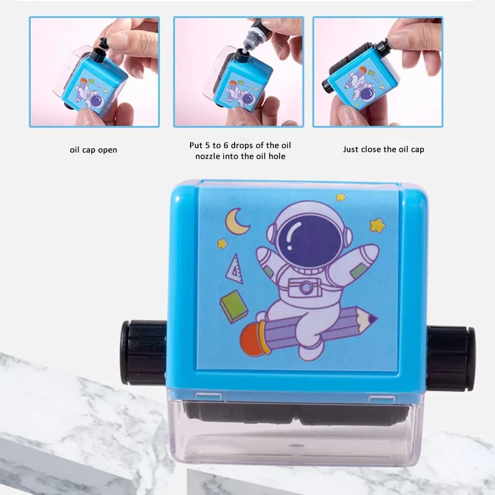 Math Roller Stamp for Addition Subtraction Multiplication Division