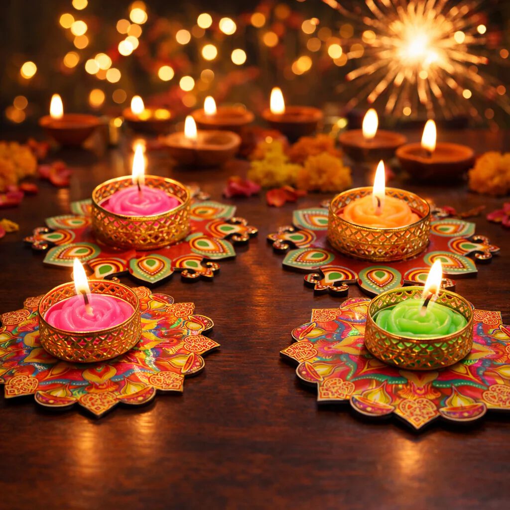 Candle Holder for Diwali Decoration