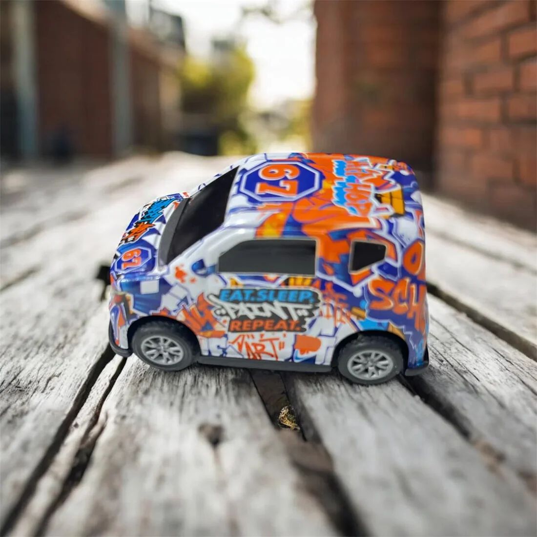 Car Set of 6 Toy for Kids, Small Racing Pull Back Car, Diecast Model
