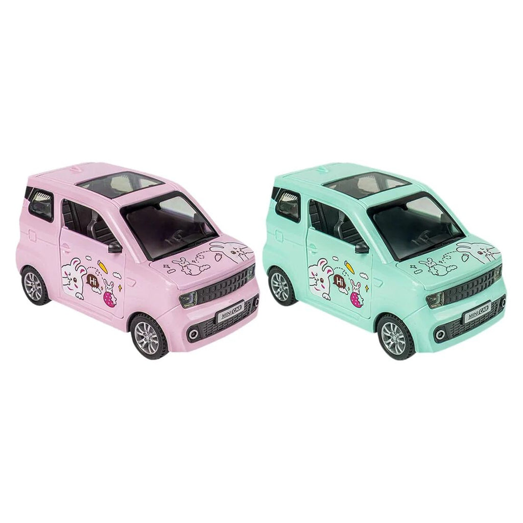 Plastic Pull Back Car For Kids, 12 Piece