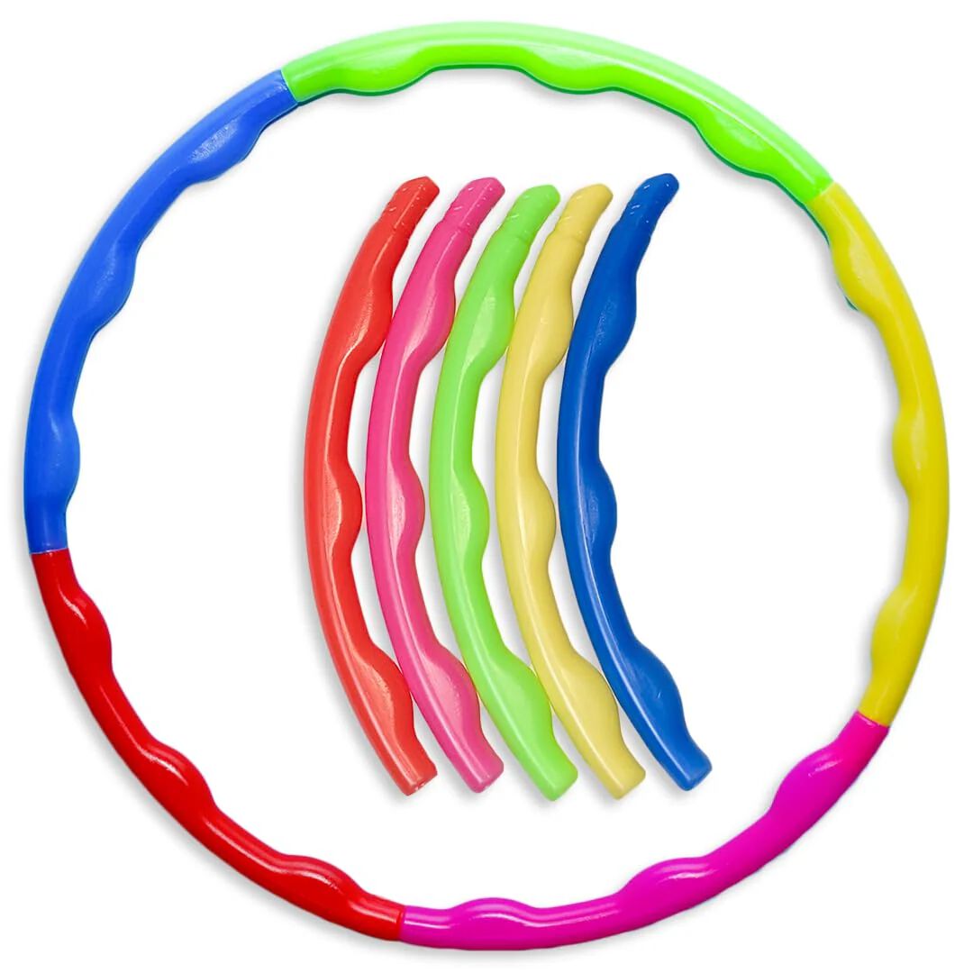 Hula Hoop Ring Super Baby Nano for Kids – Multicolor & Lightweight
