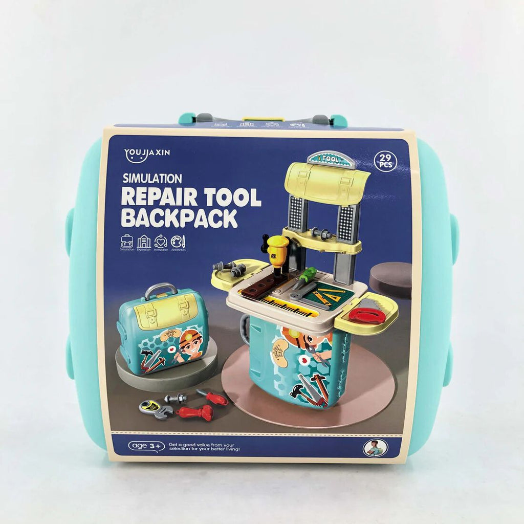 Play Variable Assembly Backpack Kids Small Bag Tools Set Toy