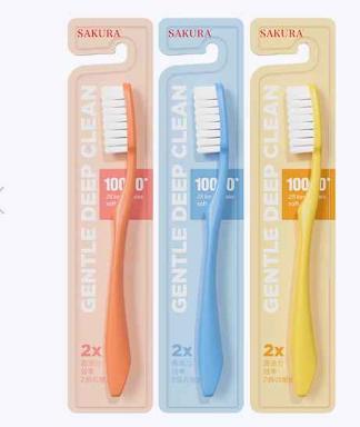 Elastic Medium Manual Toothbrushes