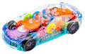 Transparent Concept car 3D Super Car Toy, Car Toy for Kids with 360 Degree Rotation