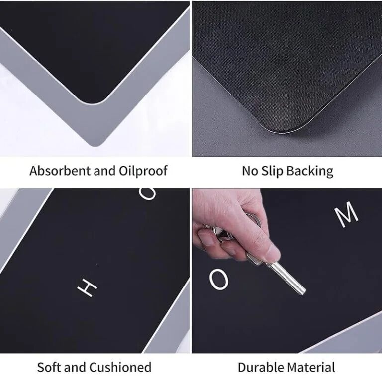 {2 Pcs} Kitchen Mats, Waterproof Kitchen Standing Desk Mat Floor Mats, for Kitchen Floor, Sink – (120 * 40 cm, 40 * 60 cm, Multicolor)