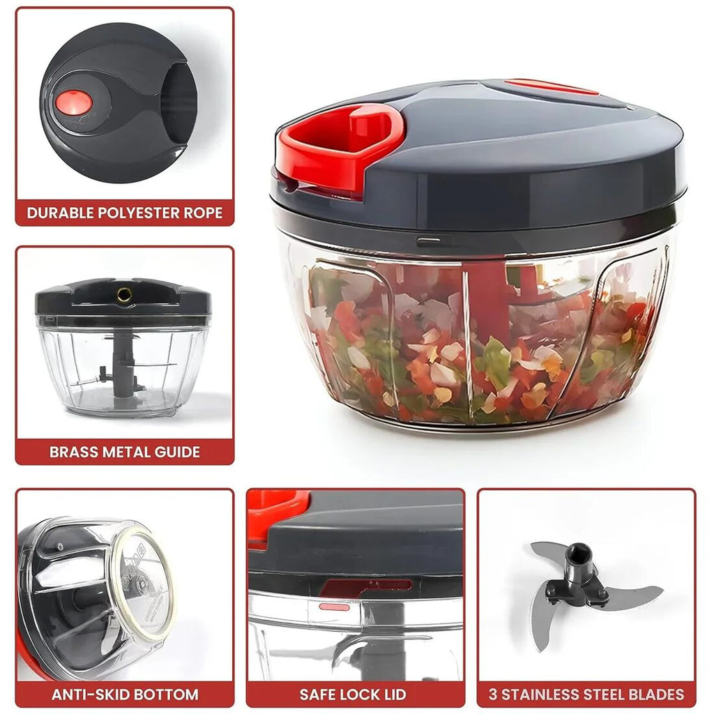 Vegetable Chopper for Kitchen 550 ml