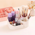360° Rotating Makeup Brushes Organizer, Cosmetics Organizer, Durable Makeup Box