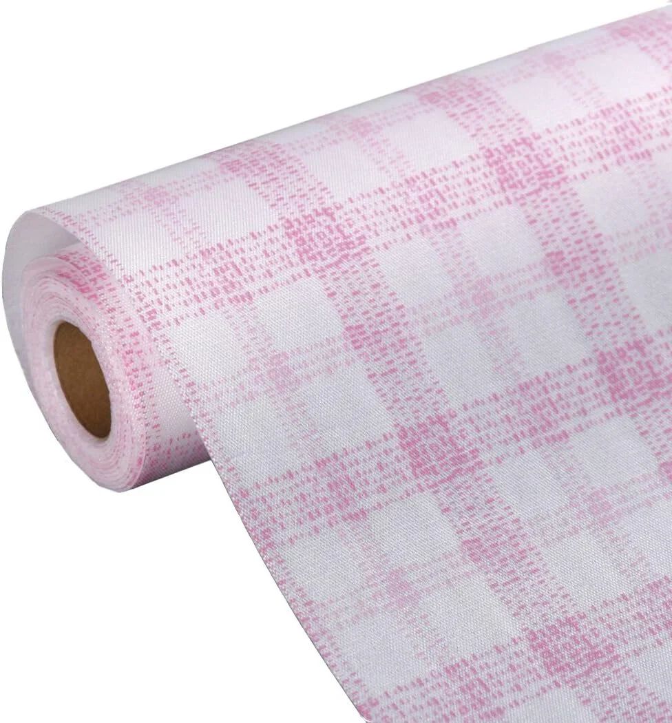 Gingham Pattern Non-adhesive Shelf Liner Paper Roll