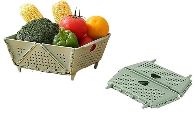Plastic Foldable Storage Basket