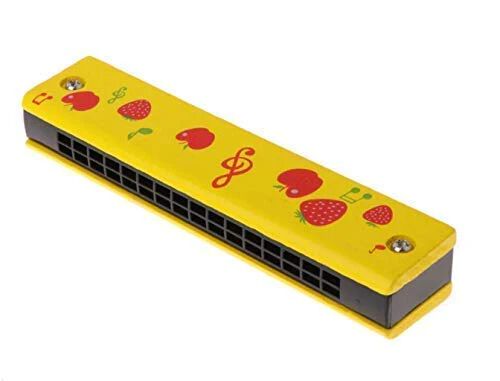 Harmonica for Kids – Random Colorful Cartoon Design Musical Toy, Safe & Non-Toxic