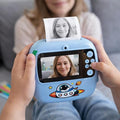 Kids Instant Print Camera for Children | DIY Thermal Printing Digital Camera with Color Pens & Paper Rolls