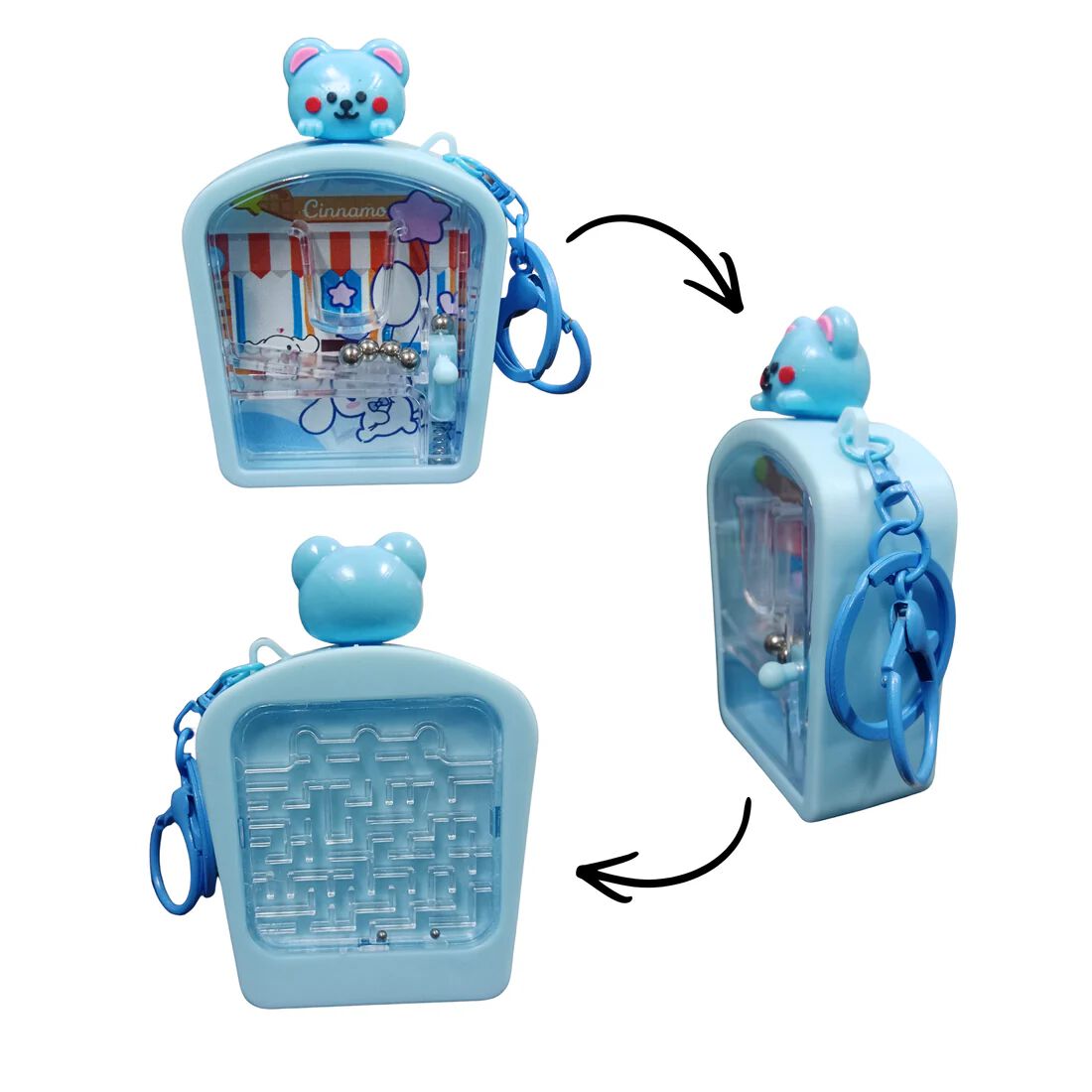 Sanrio Character Pinball Keychain