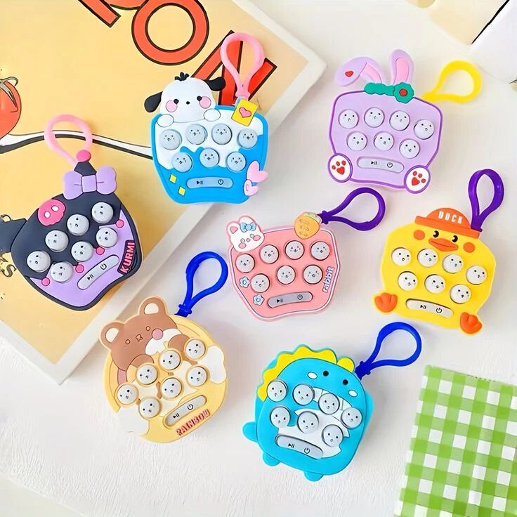 Mini Whack-a-Mole Keychain