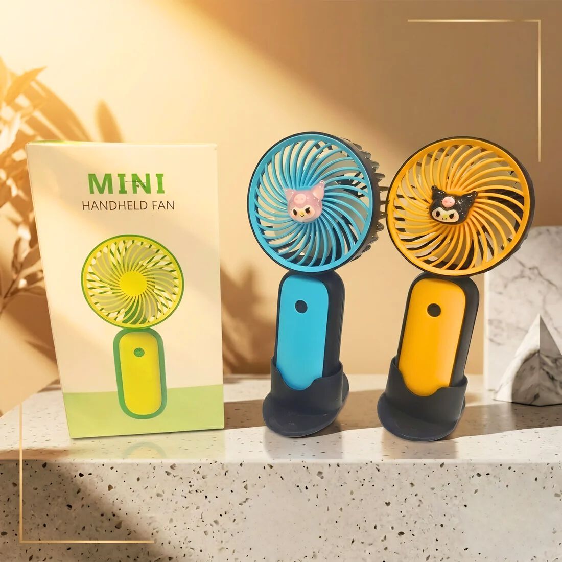 Portable Mini Fan – Rechargeable Hand Fan