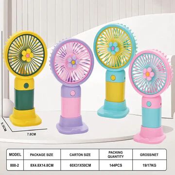 Portable Mini Fan – Rechargeable Hand Fan