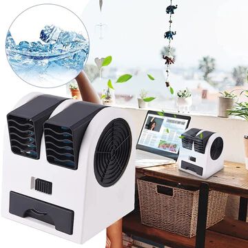 Mini Air Conditioner & Humidifier | Portable Air Cooler Fan