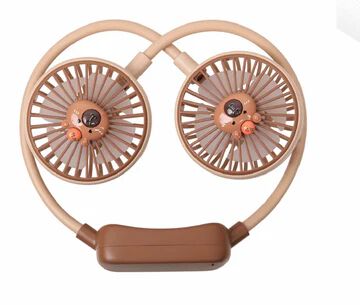 Hand Free Neck Fan, 360 Degree Rotatable