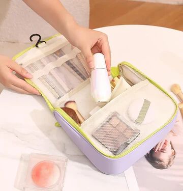 Hanging Toiletry Bag for Women Multicolor