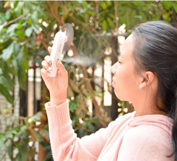 Portable 2 IN 1 Water Spray Mist Fan
