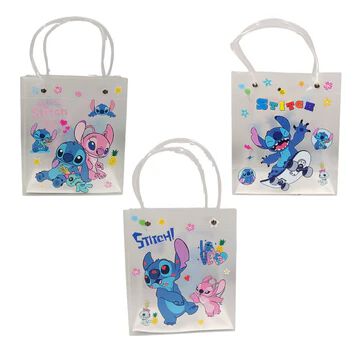 Transparent Stitch Cartoon Print Bag