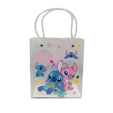 Transparent Stitch Cartoon Print Bag