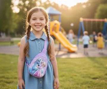 3D Design Kids Sling Chest Bag for Boys & Girls