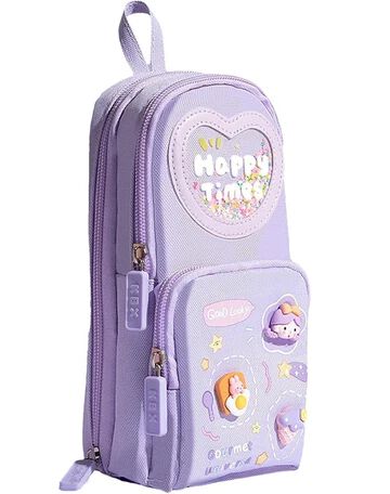 Kawaii Pencil Pouch 3 Compartment Cute Pencil