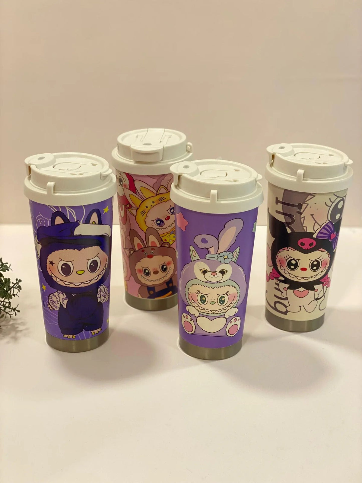 Cute Labubu Character Stainless Steel Tumbler