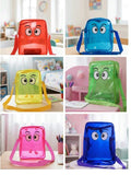 Transparent Crossbody Bag Neon Funky Eye Sling Bag