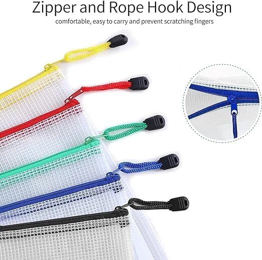 12 pcs Transprent pouch