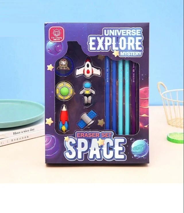Universe space Theme Stationery Kit Box