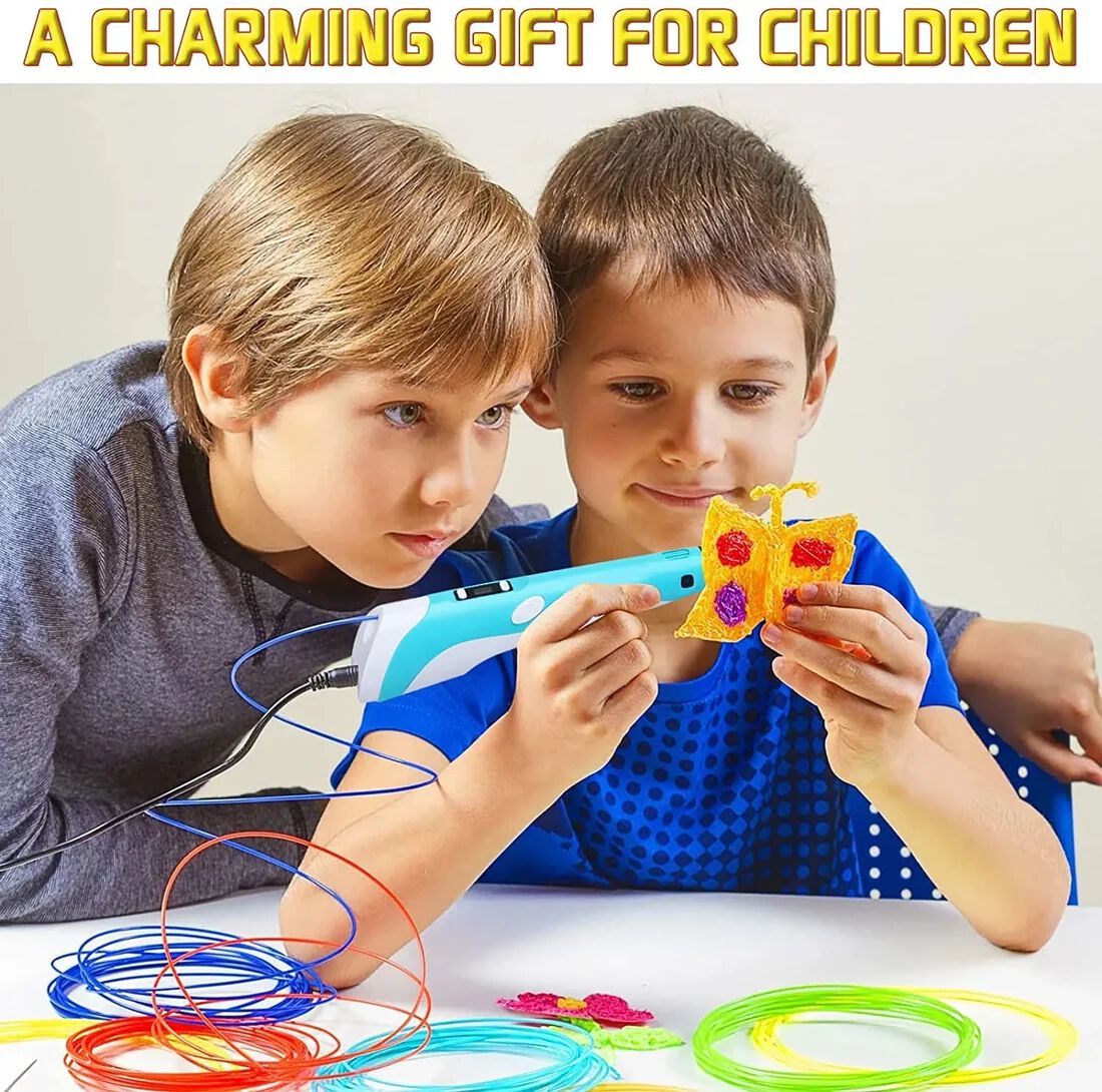 3D Pen Professional |3D Printing Drawing Pen With Different Color Abs / Pla Filament For Creative Modelling